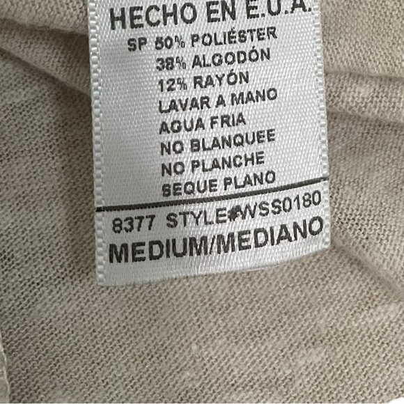 The Classic Medium Tan Graphic Rhinestone Short Sleeve Tee - Picture 7 of 8